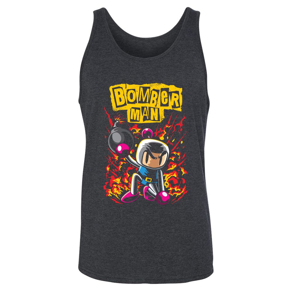Unisex Jersey Tank - SLP543L5 - Dark Grey Heather - 6