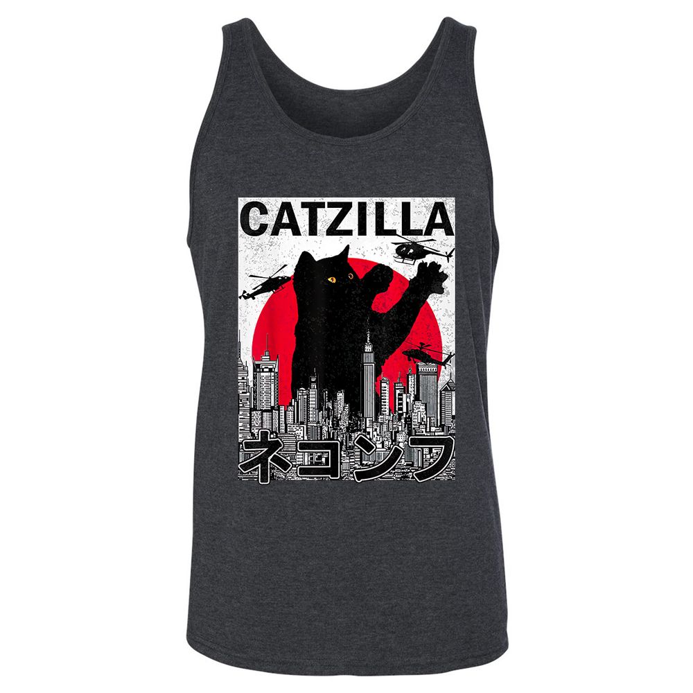 Unisex Jersey Tank - V64LK1FG - Dark Grey Heather - 6