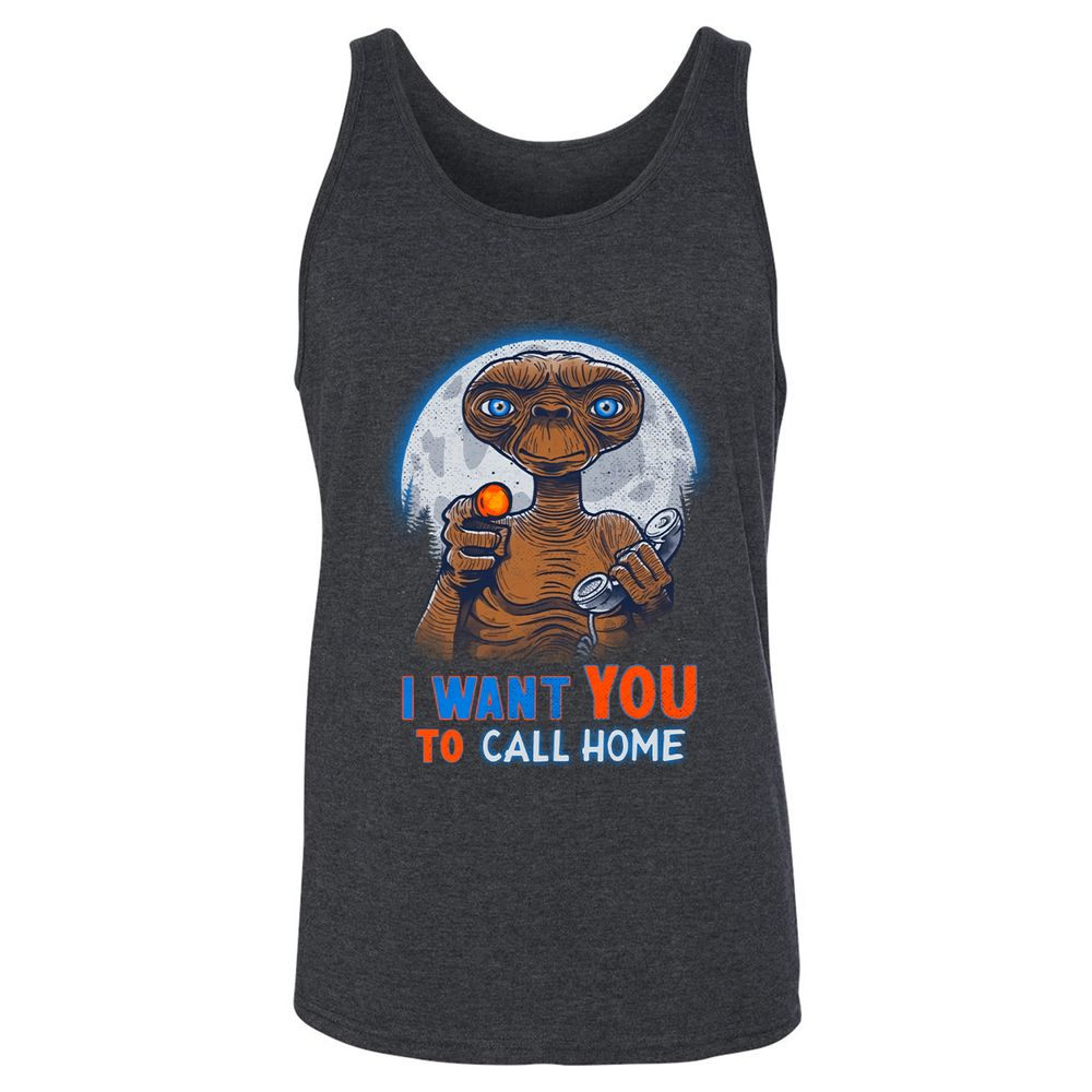 Unisex Jersey Tank - 6RZ37KRS - Dark Grey Heather - 6