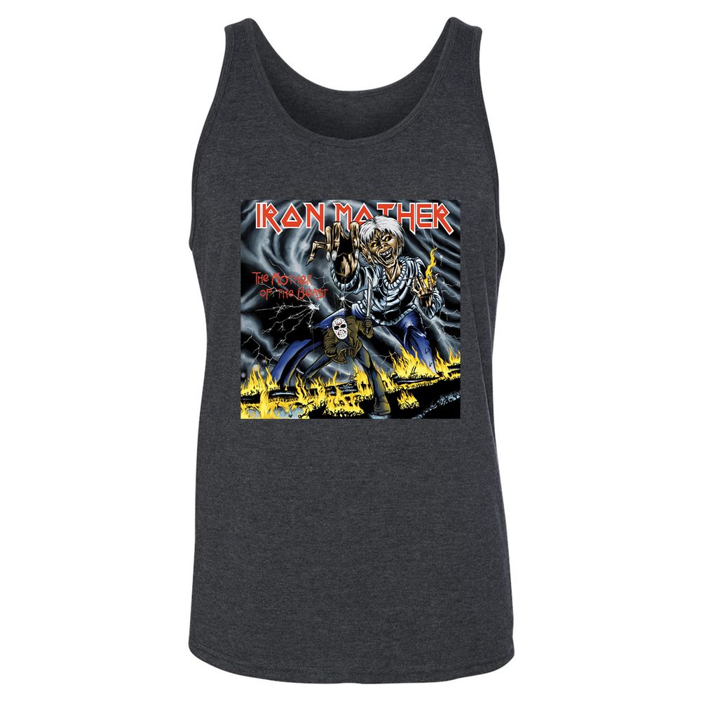 Unisex Jersey Tank - XP4MF2RR - Dark Grey Heather - 6