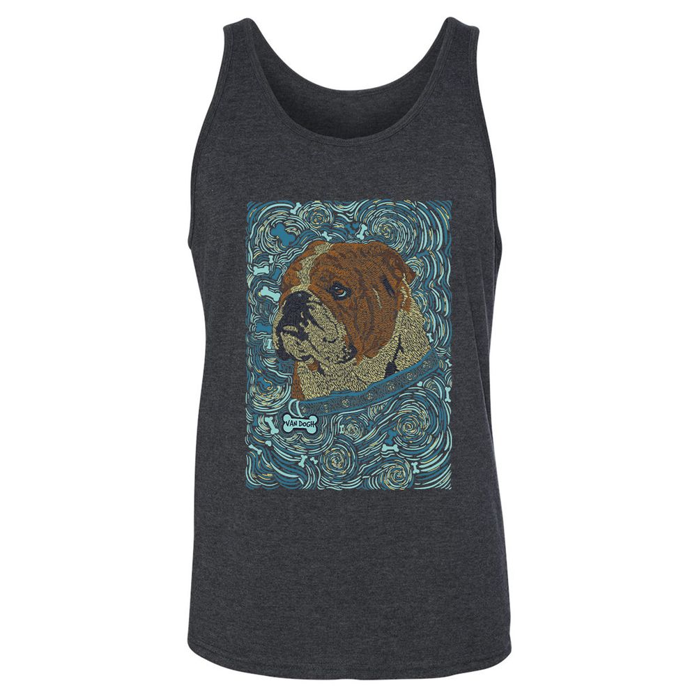 Unisex Jersey Tank - 4921CEHY - Dark Grey Heather - 6