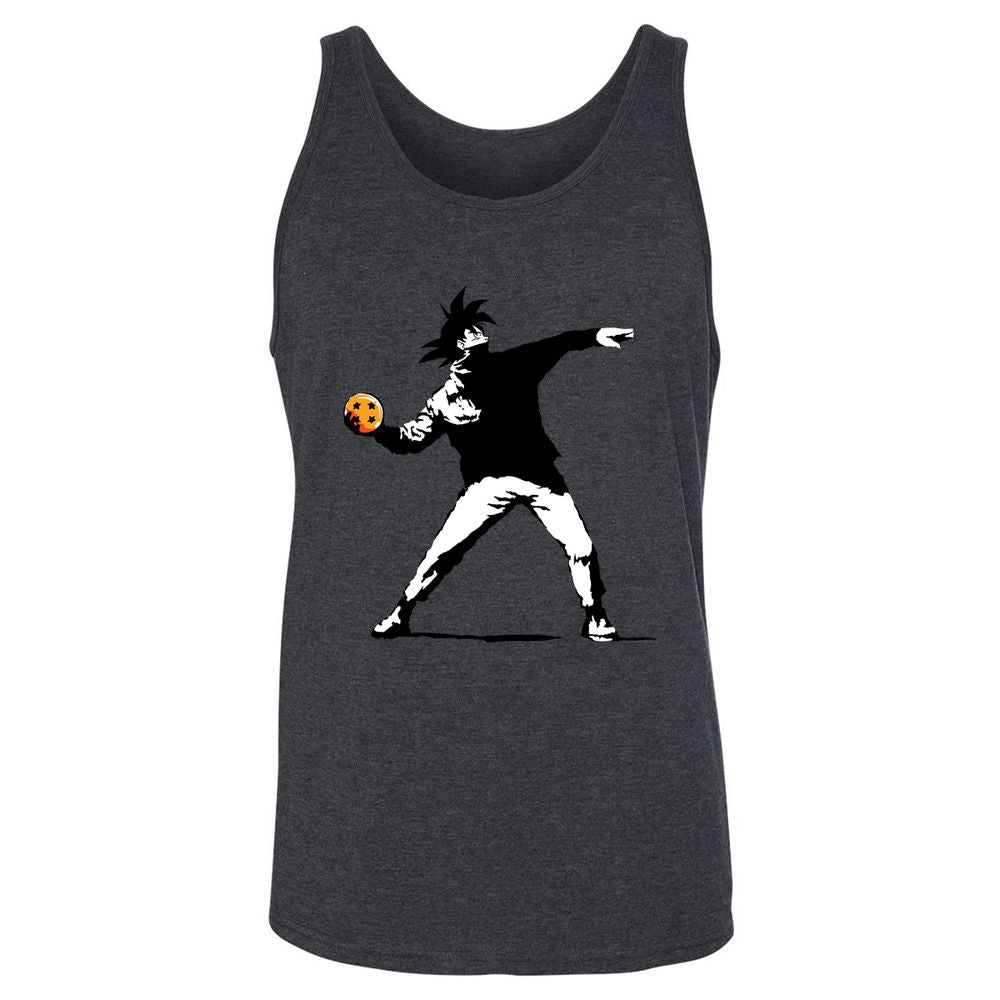 Unisex Jersey Tank - ETCPXRZL - Dark Grey Heather - 6