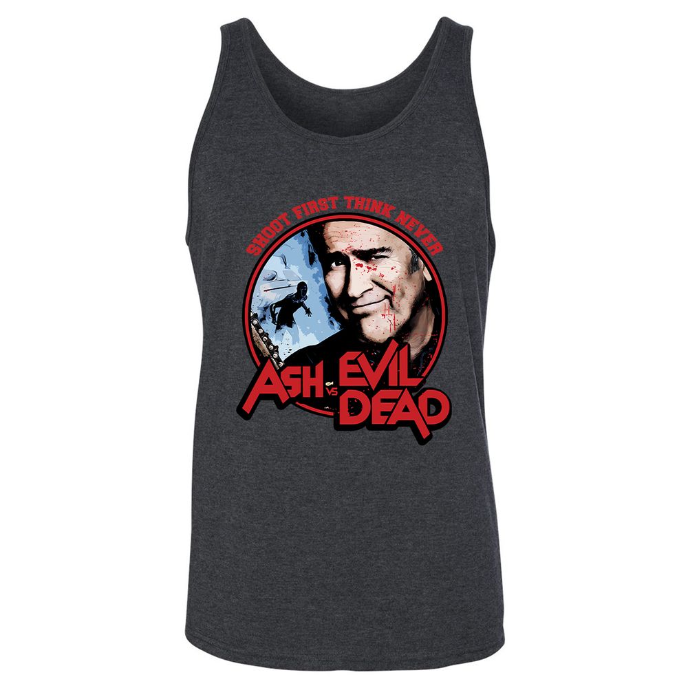 Unisex Jersey Tank - WZEJUVL9 - Dark Grey Heather - 6