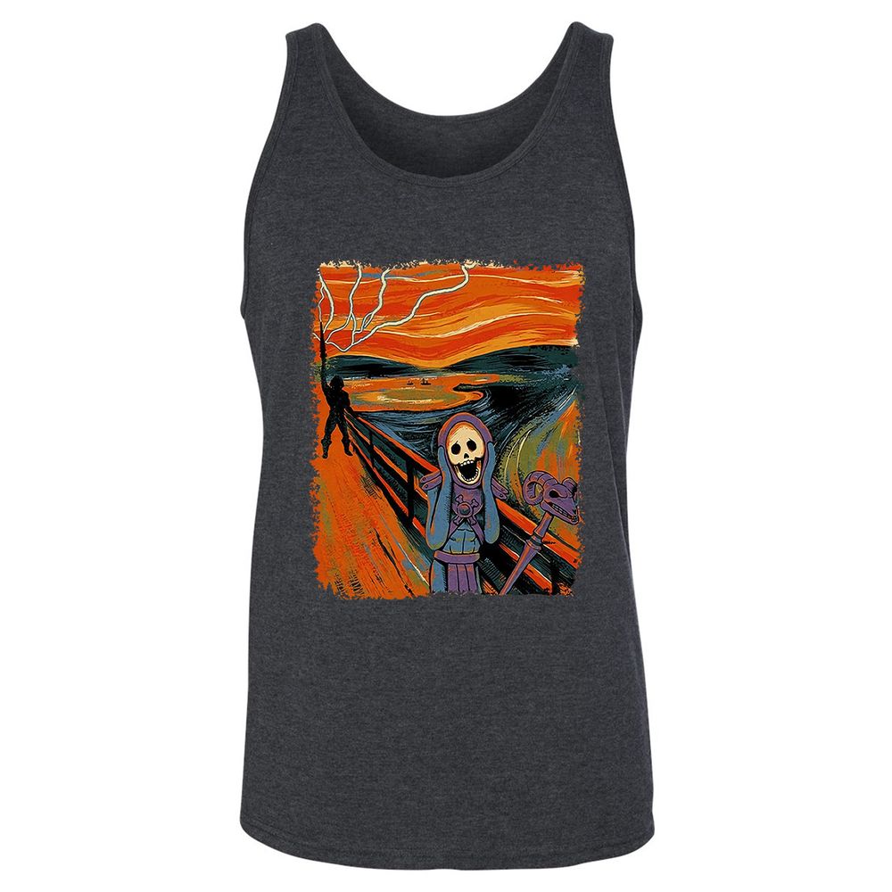 Unisex Jersey Tank - XFTAQSXU - Dark Grey Heather - 6