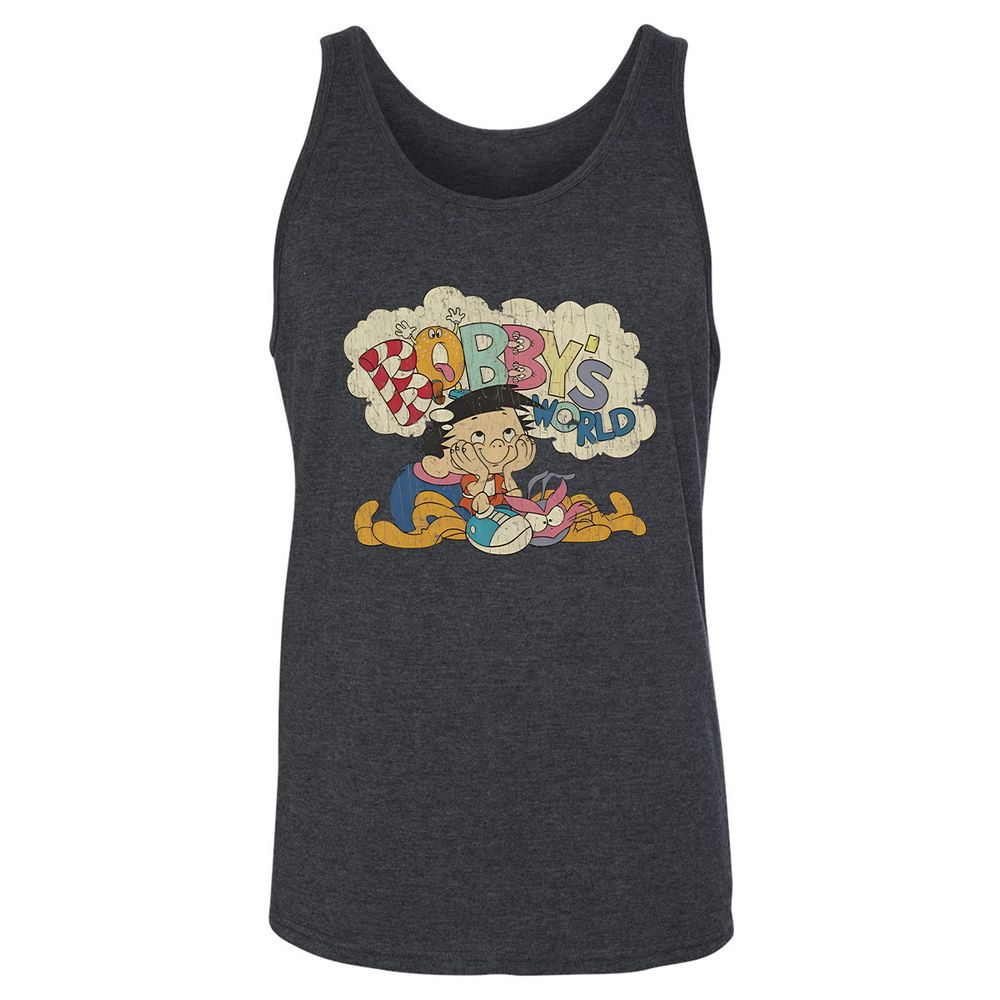 Unisex Jersey Tank - 1TNYP247 - Dark Grey Heather - 6