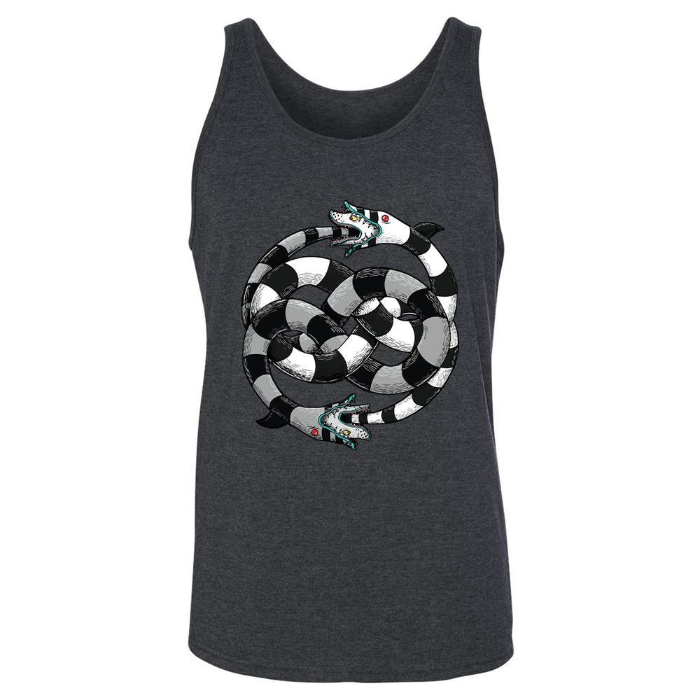 Unisex Jersey Tank - AUHVAXEX - Dark Grey Heather - 6