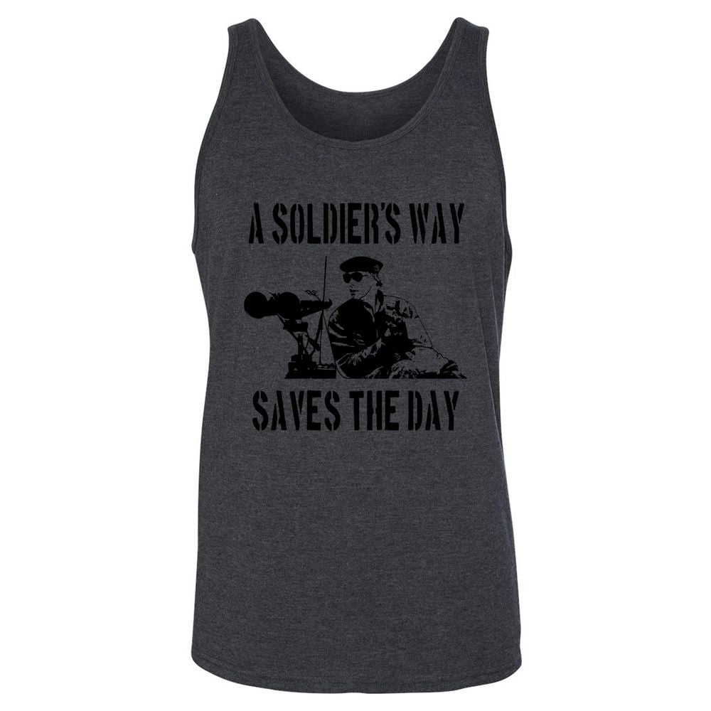 Unisex Jersey Tank - ETZAYZ6K - Dark Grey Heather - 6