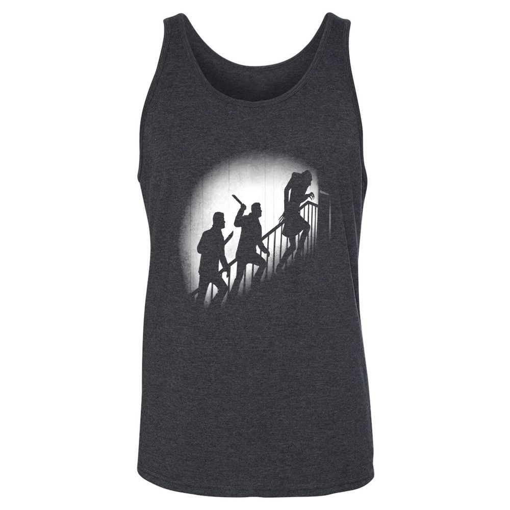 Unisex Jersey Tank - D79XNWX9 - Dark Grey Heather - 6