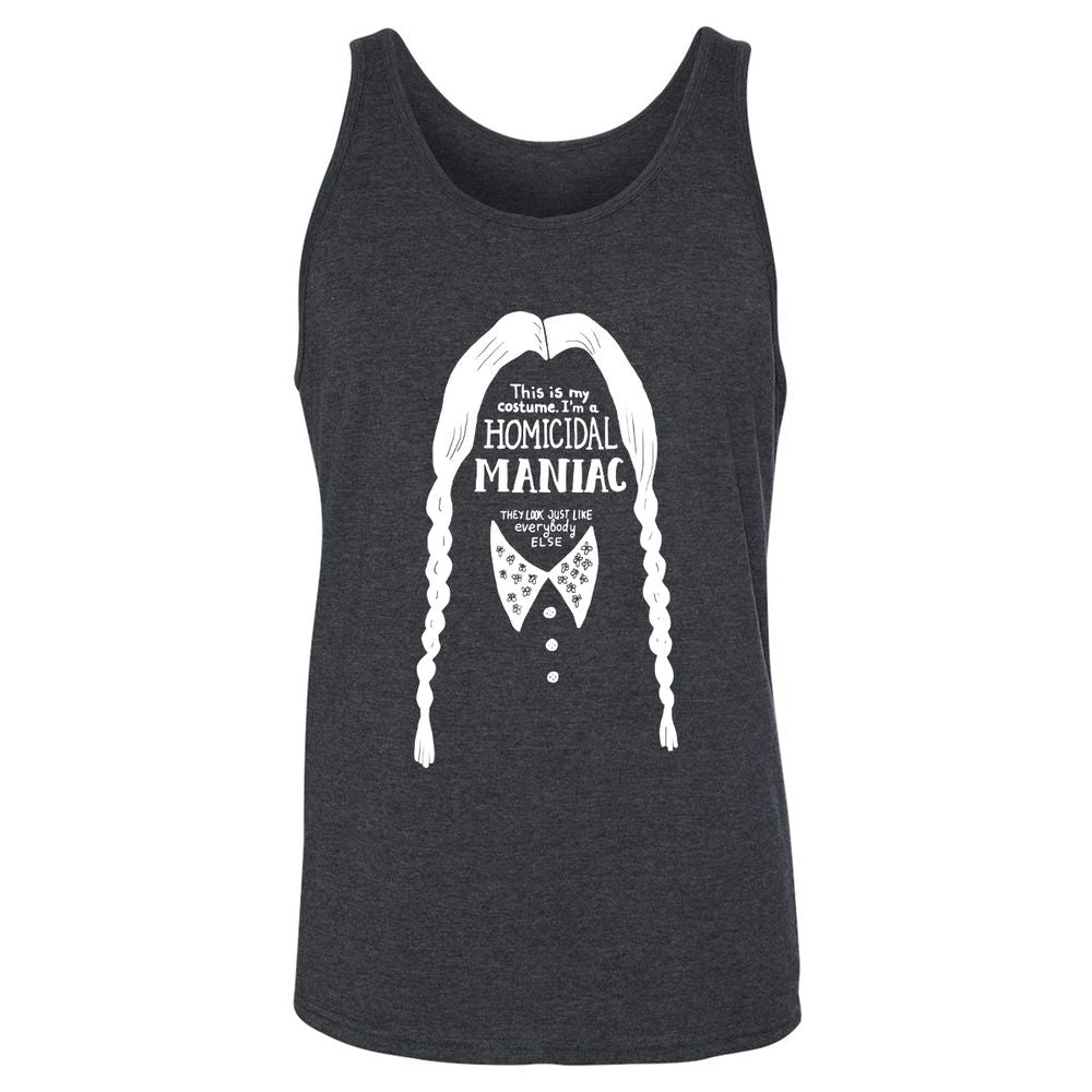 Unisex Jersey Tank - U86K82BP - Dark Grey Heather - 6