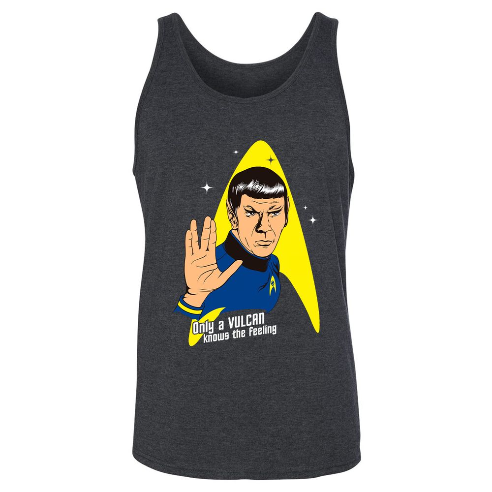 Unisex Jersey Tank - EM2FPR1G - Dark Grey Heather - 6