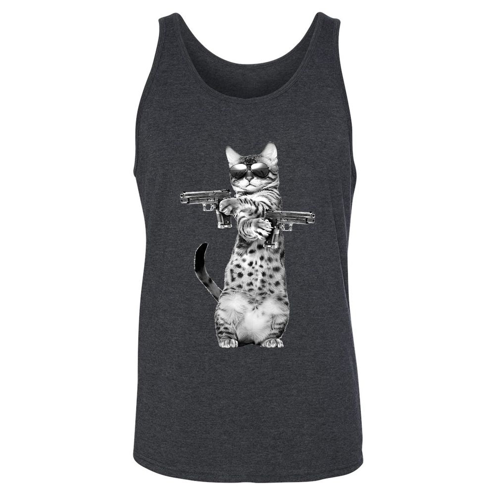Unisex Jersey Tank - ED9XWJDL - Dark Grey Heather - 6