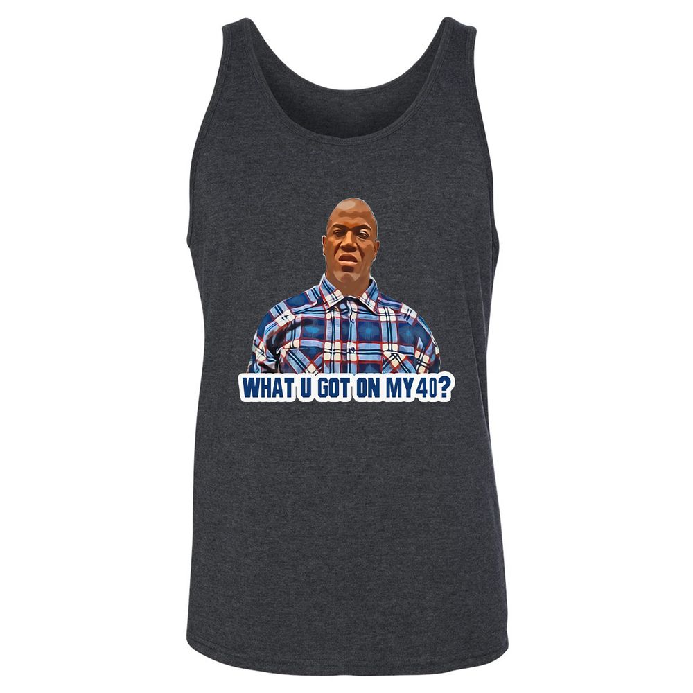 Unisex Jersey Tank - WM9J458C - Dark Grey Heather - 6