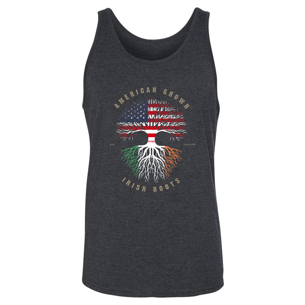 Unisex Jersey Tank - KD67VA78 - Dark Grey Heather - 6