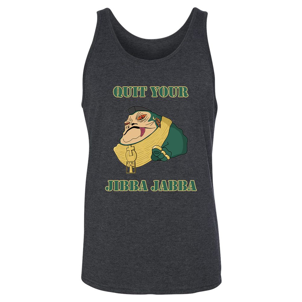 Unisex Jersey Tank - T9WZFVKV - Dark Grey Heather - 6