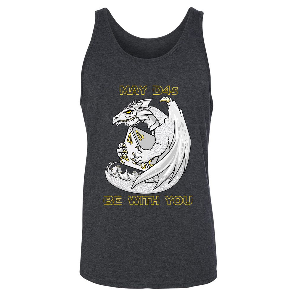 Unisex Jersey Tank - Y1R7ZSKS - Dark Grey Heather - 6