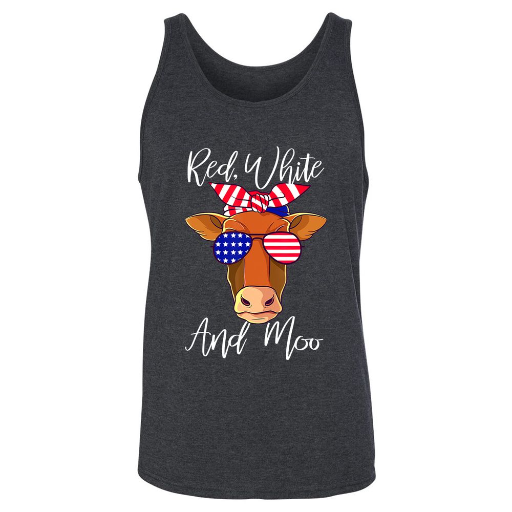 Unisex Jersey Tank - 9A5RXAD9 - Dark Grey Heather - 6