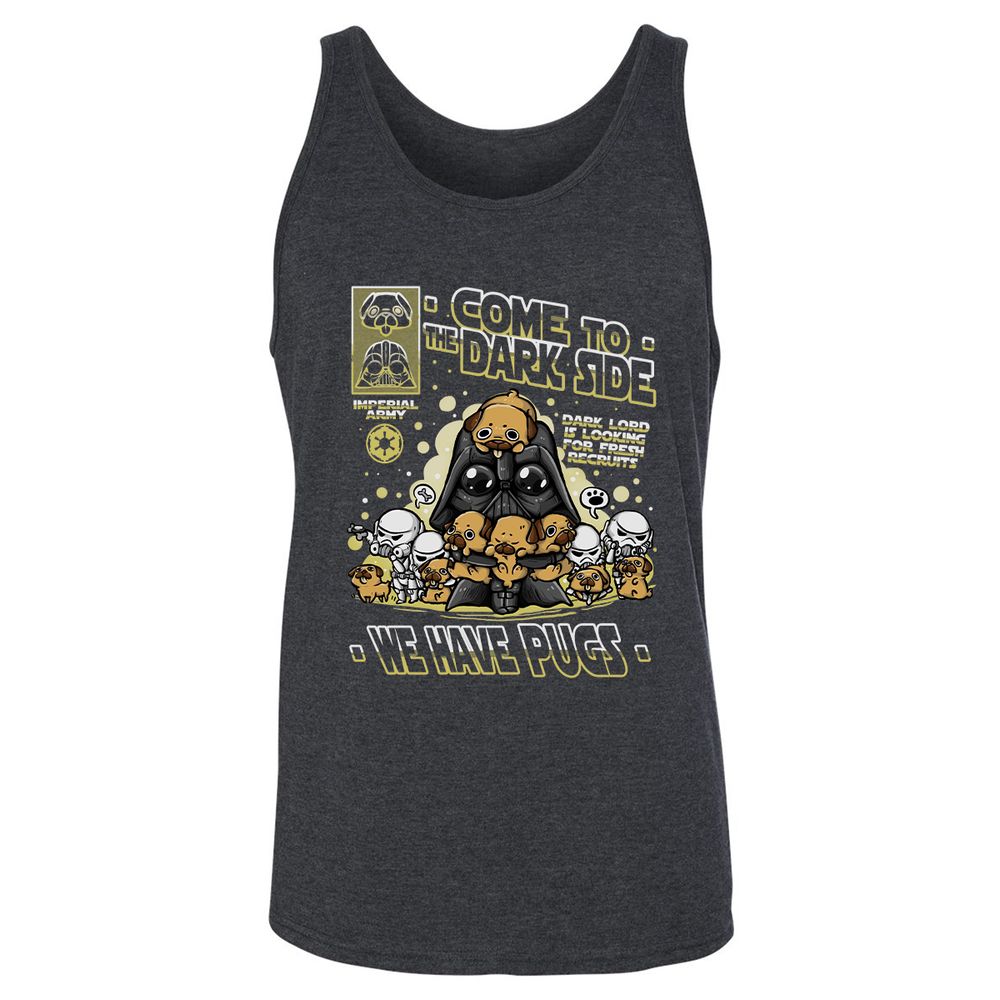 Unisex Jersey Tank - 4VPDDP8Y - Dark Grey Heather - 6