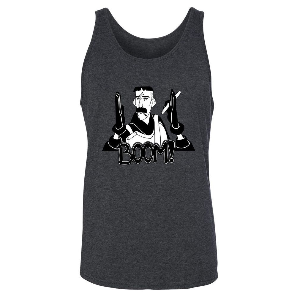Unisex Jersey Tank - WNWDYXPA - Dark Grey Heather - 6