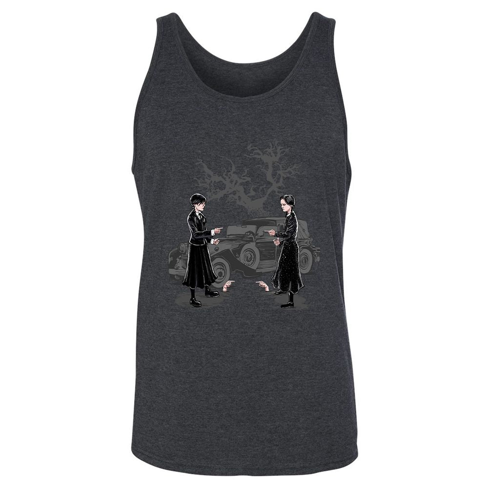 Unisex Jersey Tank - 6XHHBPPJ - Dark Grey Heather - 6