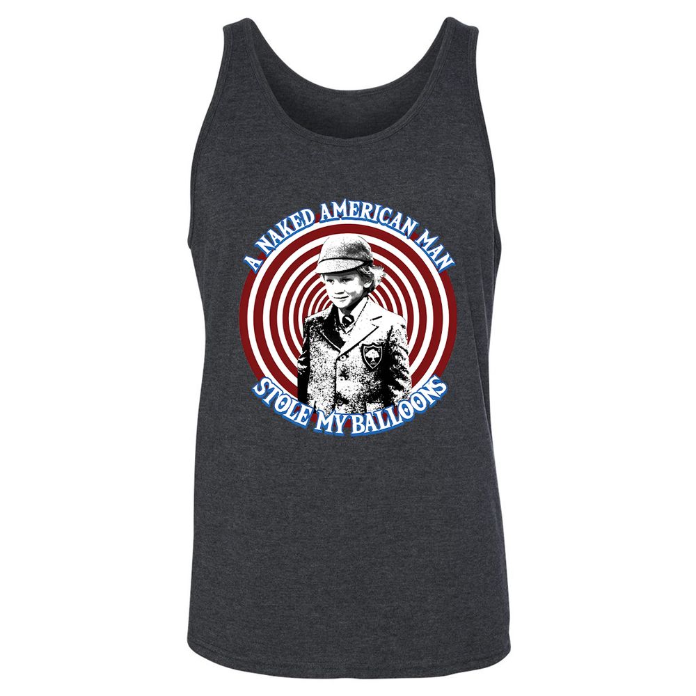 Unisex Jersey Tank - 4SHVUEYN - Dark Grey Heather - 6