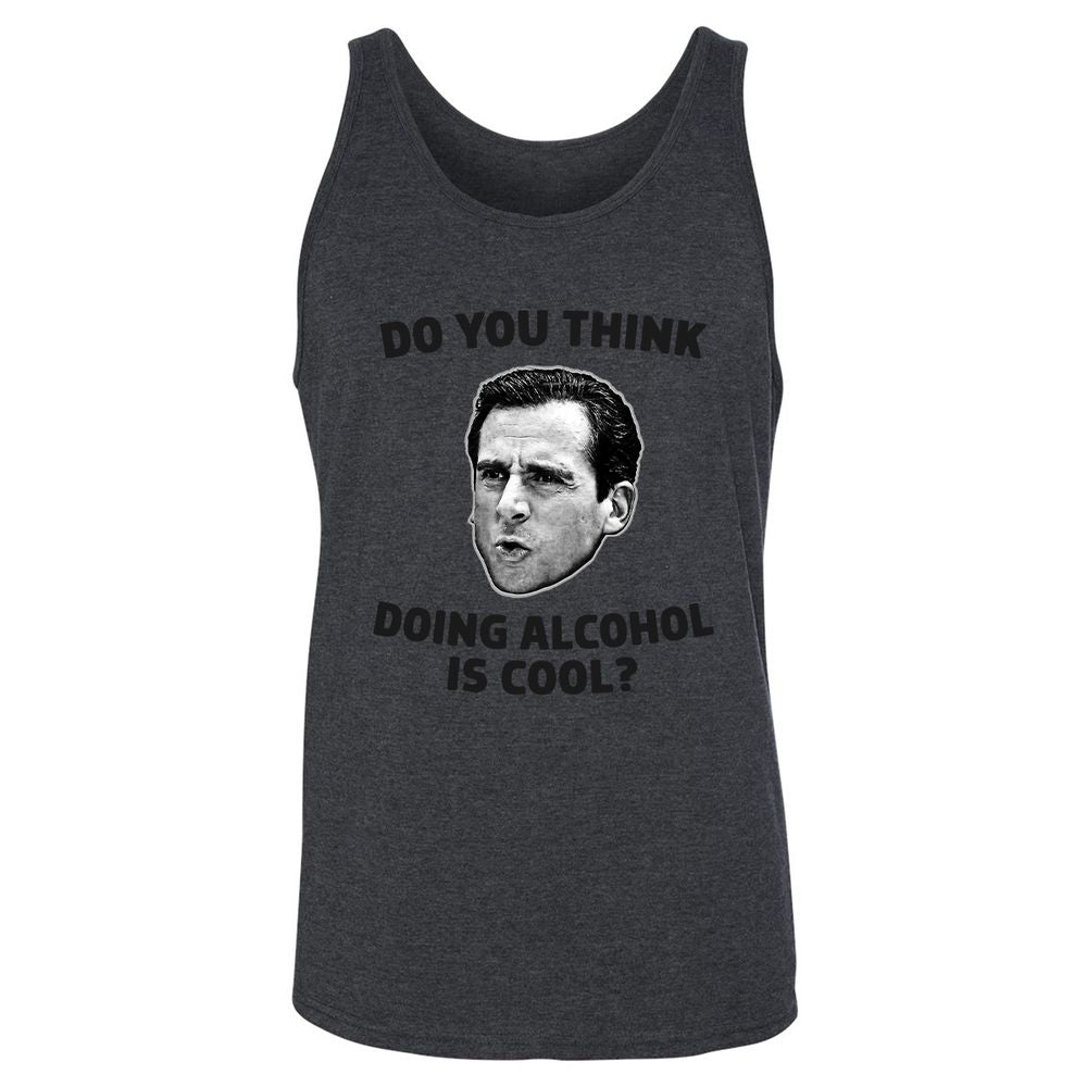 Unisex Jersey Tank - Z48BXC8W - Dark Grey Heather - 6