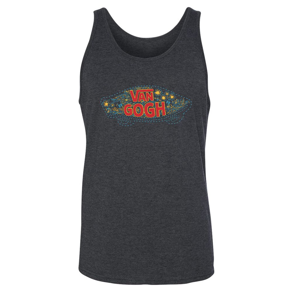 Unisex Jersey Tank - SYX4NXFF - Dark Grey Heather - 6