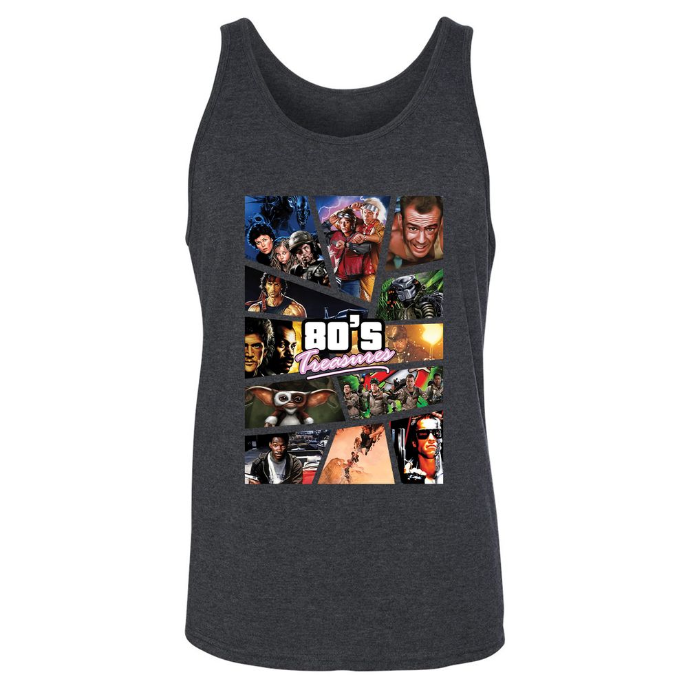 Unisex Jersey Tank - LRTKTUKR - Dark Grey Heather - 6