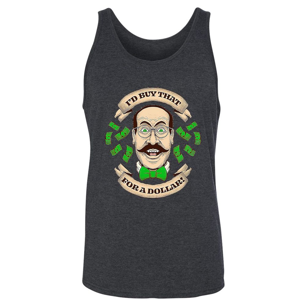 Unisex Jersey Tank - SUJ76XQH - Dark Grey Heather - 6