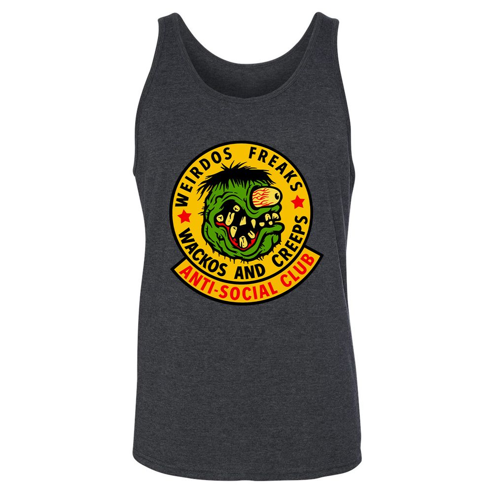 Unisex Jersey Tank - XPCH3YTK - Dark Grey Heather - 6