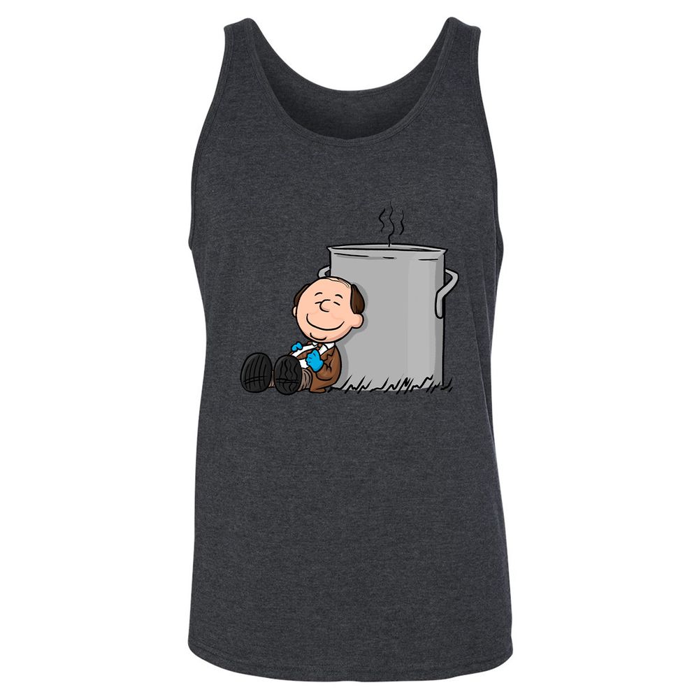 Unisex Jersey Tank - ZWP7ELLQ - Dark Grey Heather - 6