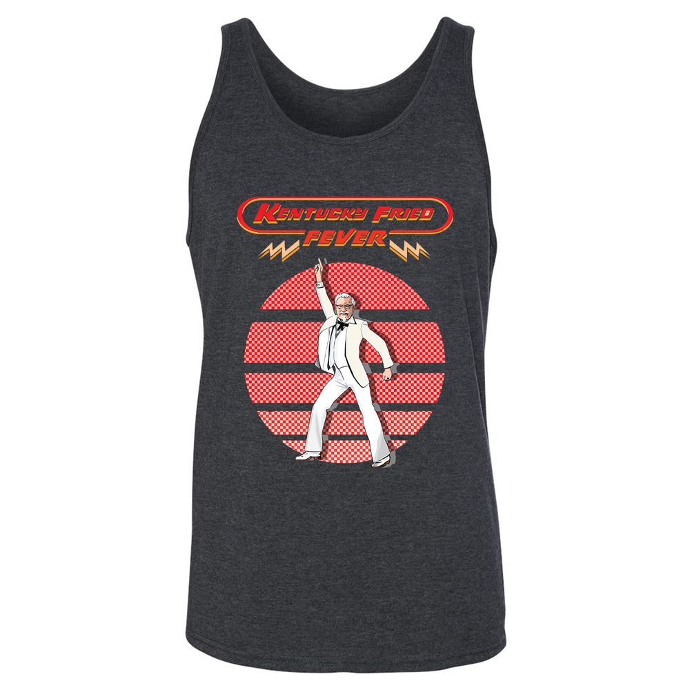 Unisex Jersey Tank - 36KJKMUY - Dark Grey Heather - 6