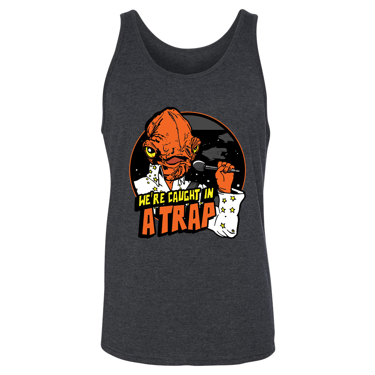 Unisex Jersey Tank - 9CEP1HJ8 - Dark Grey Heather - 6