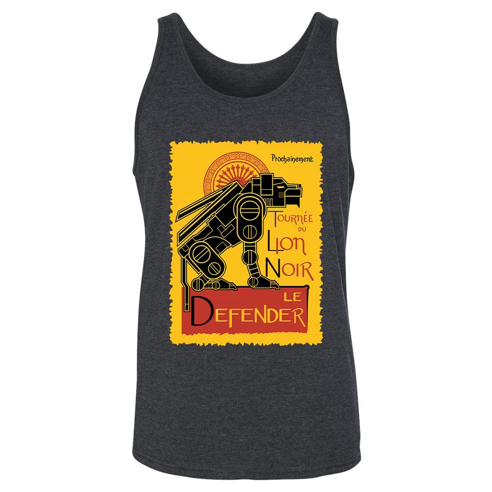 Unisex Jersey Tank - 87E6GNVH - Dark Grey Heather - 6