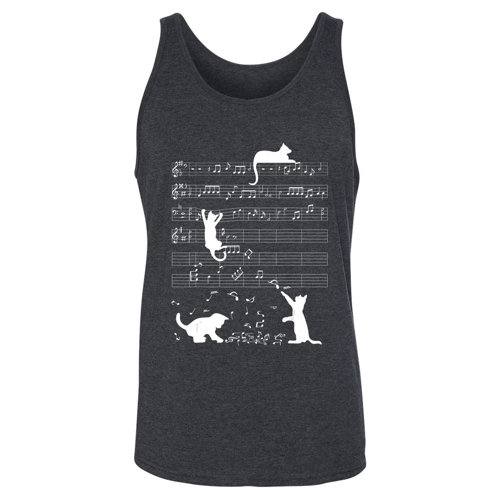 Unisex Jersey Tank - ARJF6QMB - Dark Grey Heather - 6