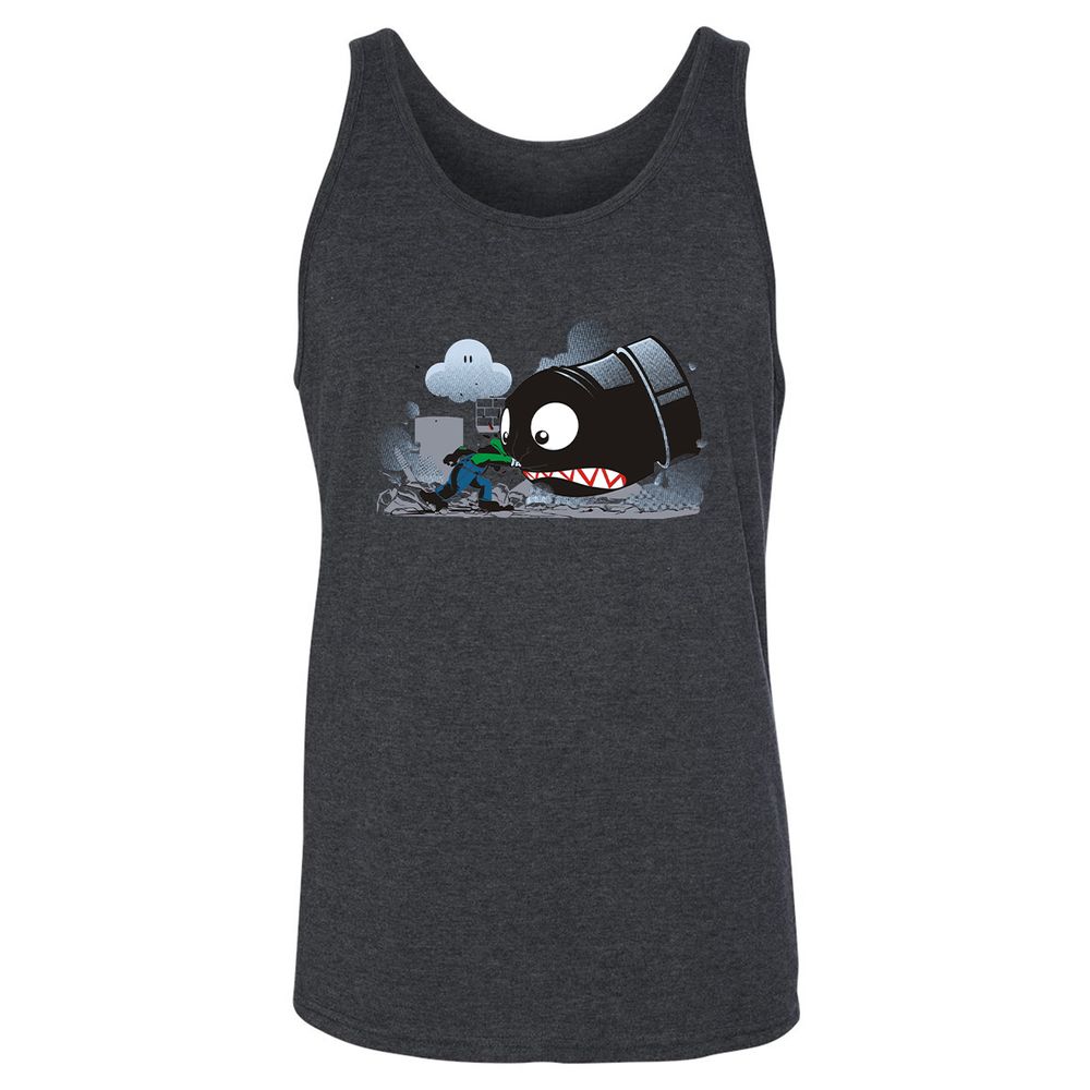Unisex Jersey Tank - R5ANH9PR - Dark Grey Heather - 6