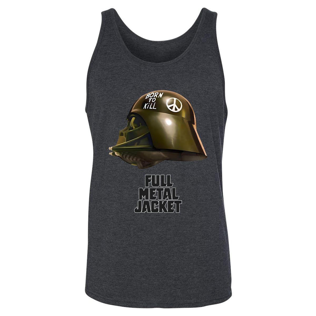 Unisex Jersey Tank - NVL91TYW - Dark Grey Heather - 6