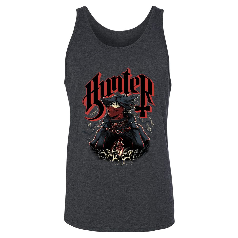 Unisex Jersey Tank - EFM76MFR - Dark Grey Heather - 6