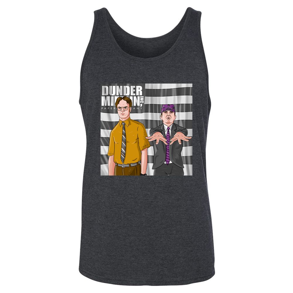 Unisex Jersey Tank - EX6RDTJ9 - Dark Grey Heather - 6