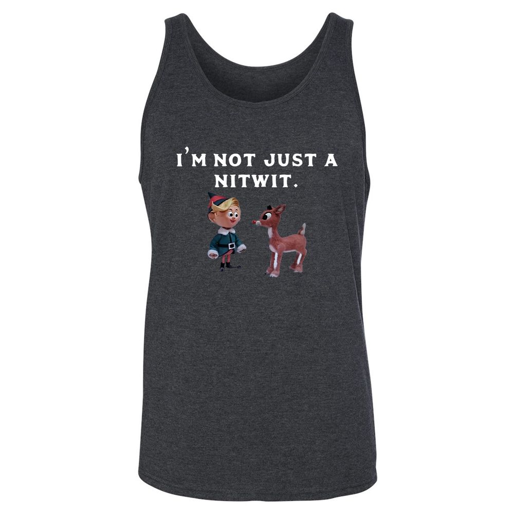 Unisex Jersey Tank - S8NYT6Y3 - Dark Grey Heather - 6
