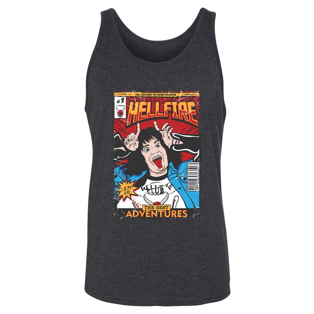 Unisex Jersey Tank - S7UYC2LR - Dark Grey Heather - 6