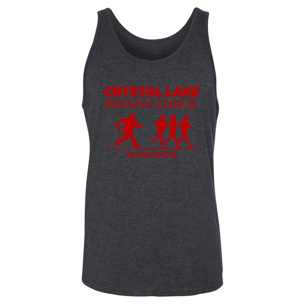 Unisex Jersey Tank - D46C8QW6 - Dark Grey Heather - 6