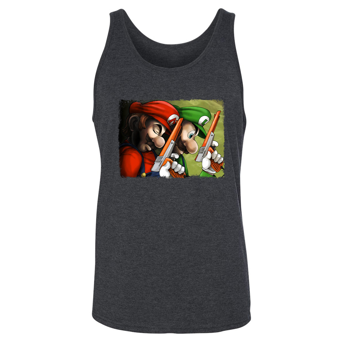 Unisex Jersey Tank - E7HC66V7 - Dark Grey Heather - 6