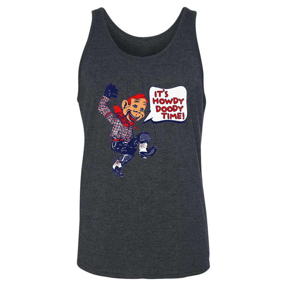 It's Howdy Doody Time! - Dark Grey Heather - 6