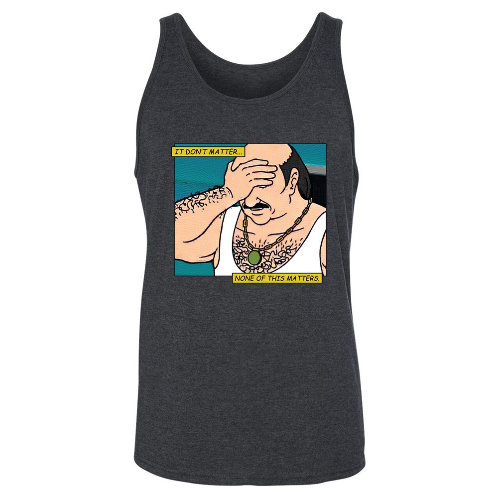 Unisex Jersey Tank - 93LKXYP7 - Dark Grey Heather - 6