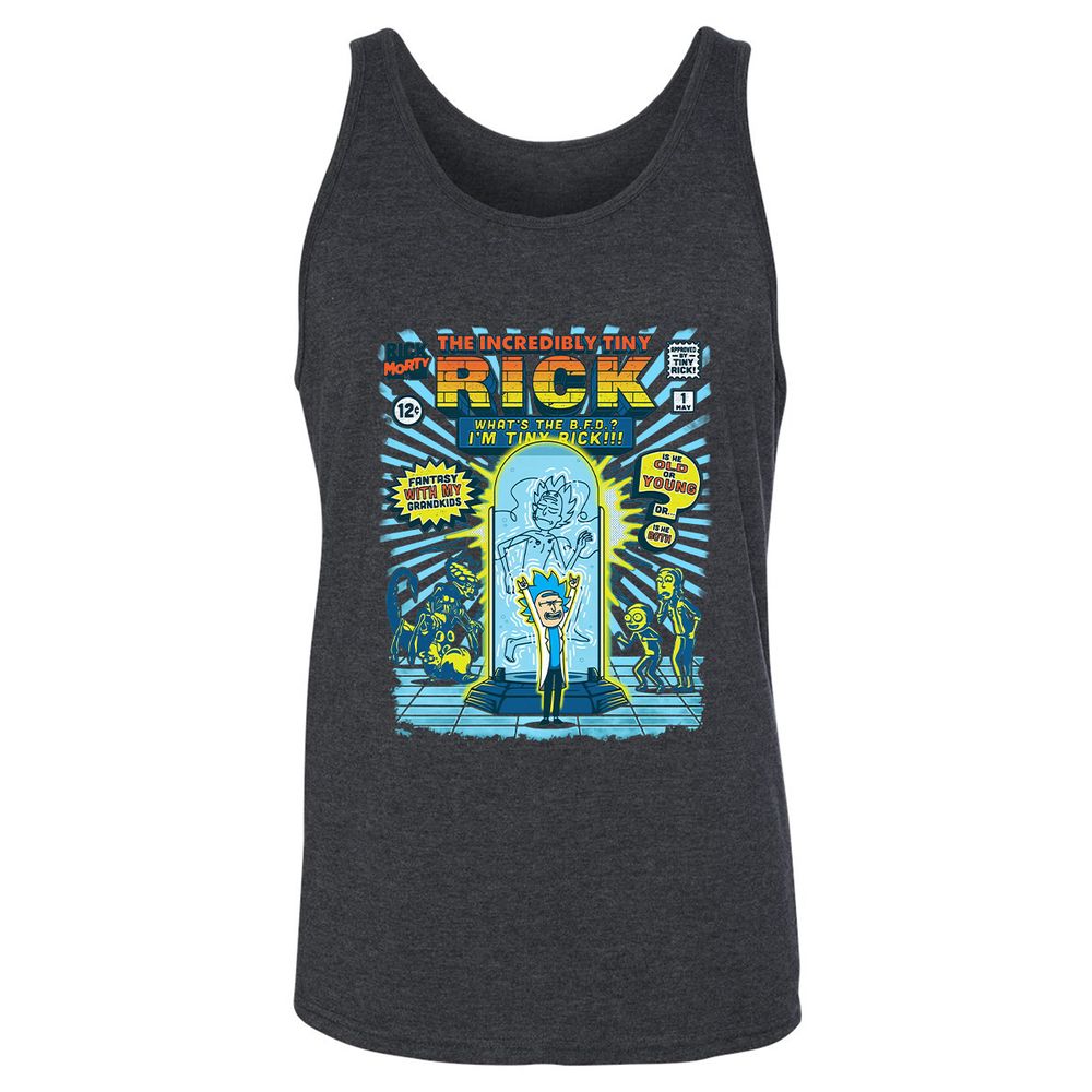 Unisex Jersey Tank - DSB6AUNR - Dark Grey Heather - 6