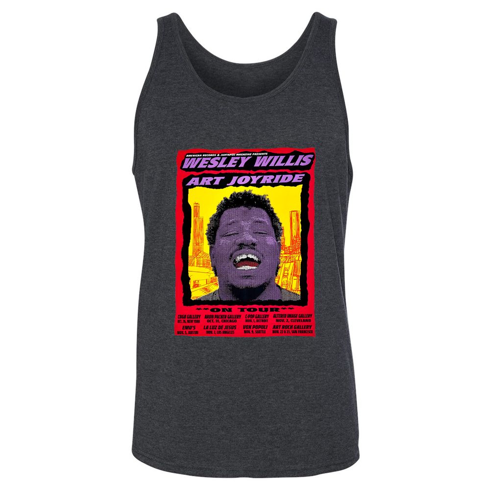 WESLEY WILLIS - ART JOYRIDE - Dark Grey Heather - 6