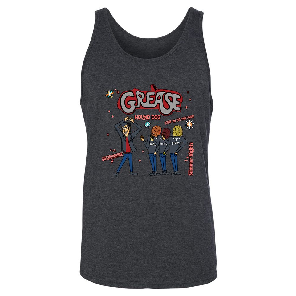 Grease Musical - Dark Grey Heather - 6