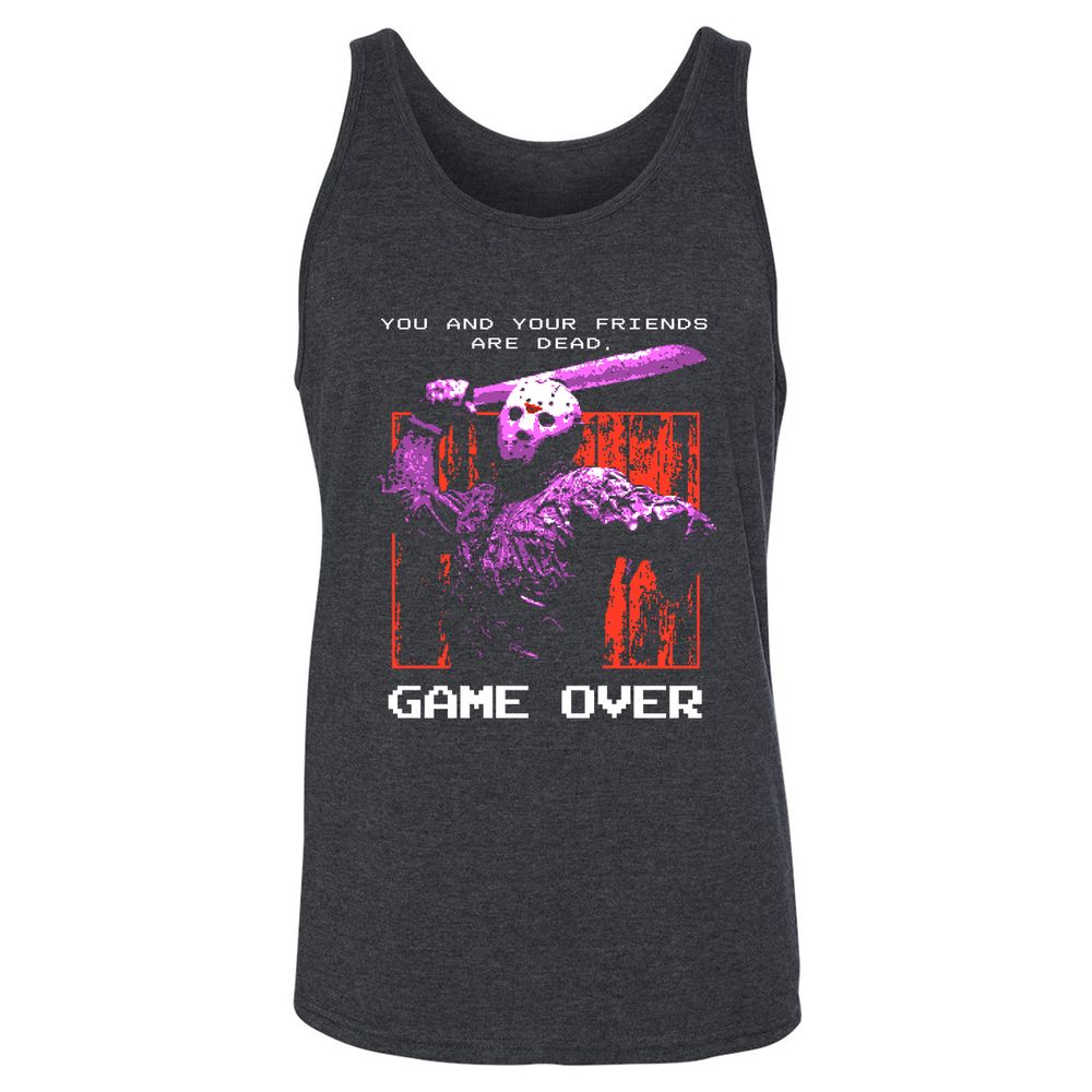 Unisex Jersey Tank - B9YKGWBL - Dark Grey Heather - 6