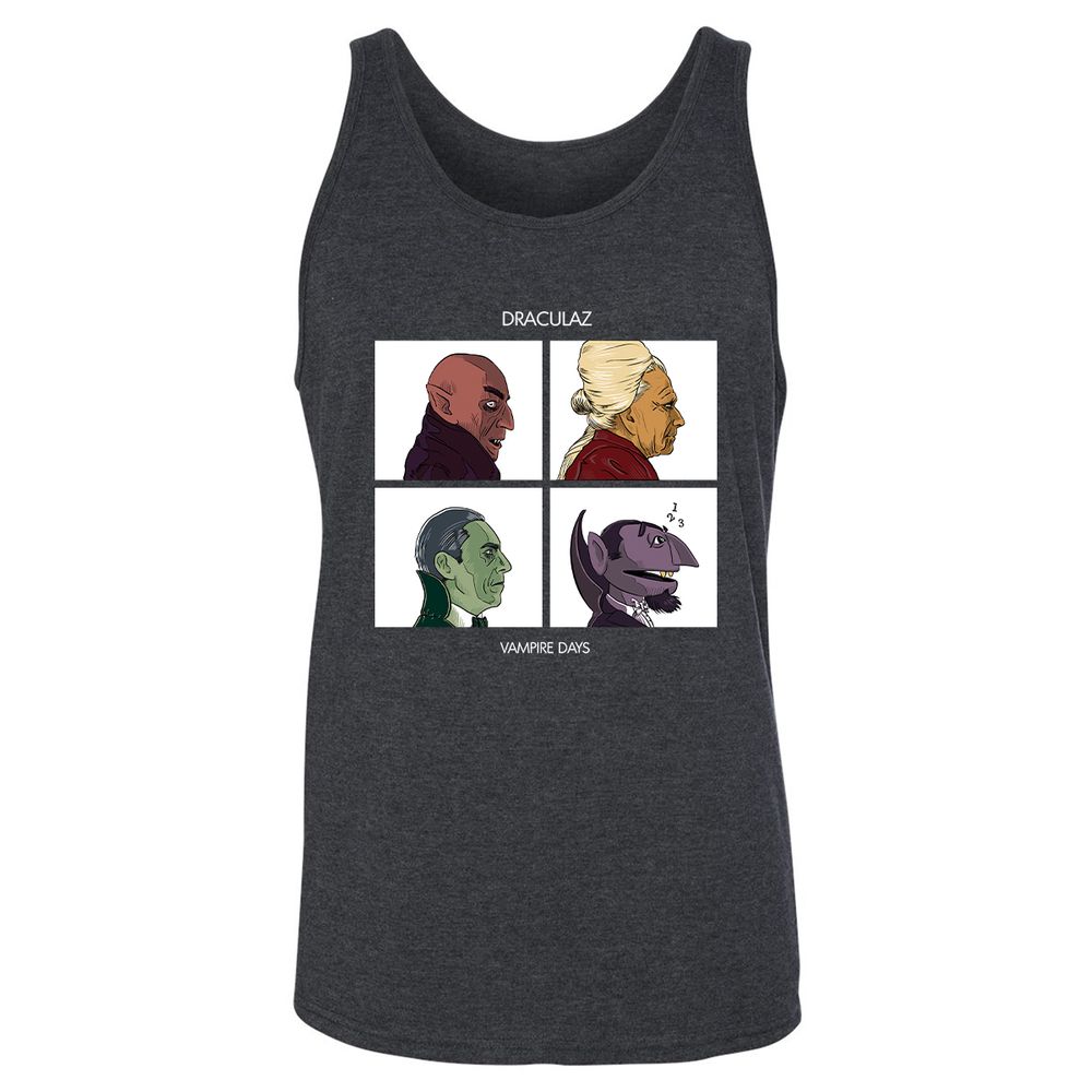 Unisex Jersey Tank - T55NSG8G - Dark Grey Heather - 6
