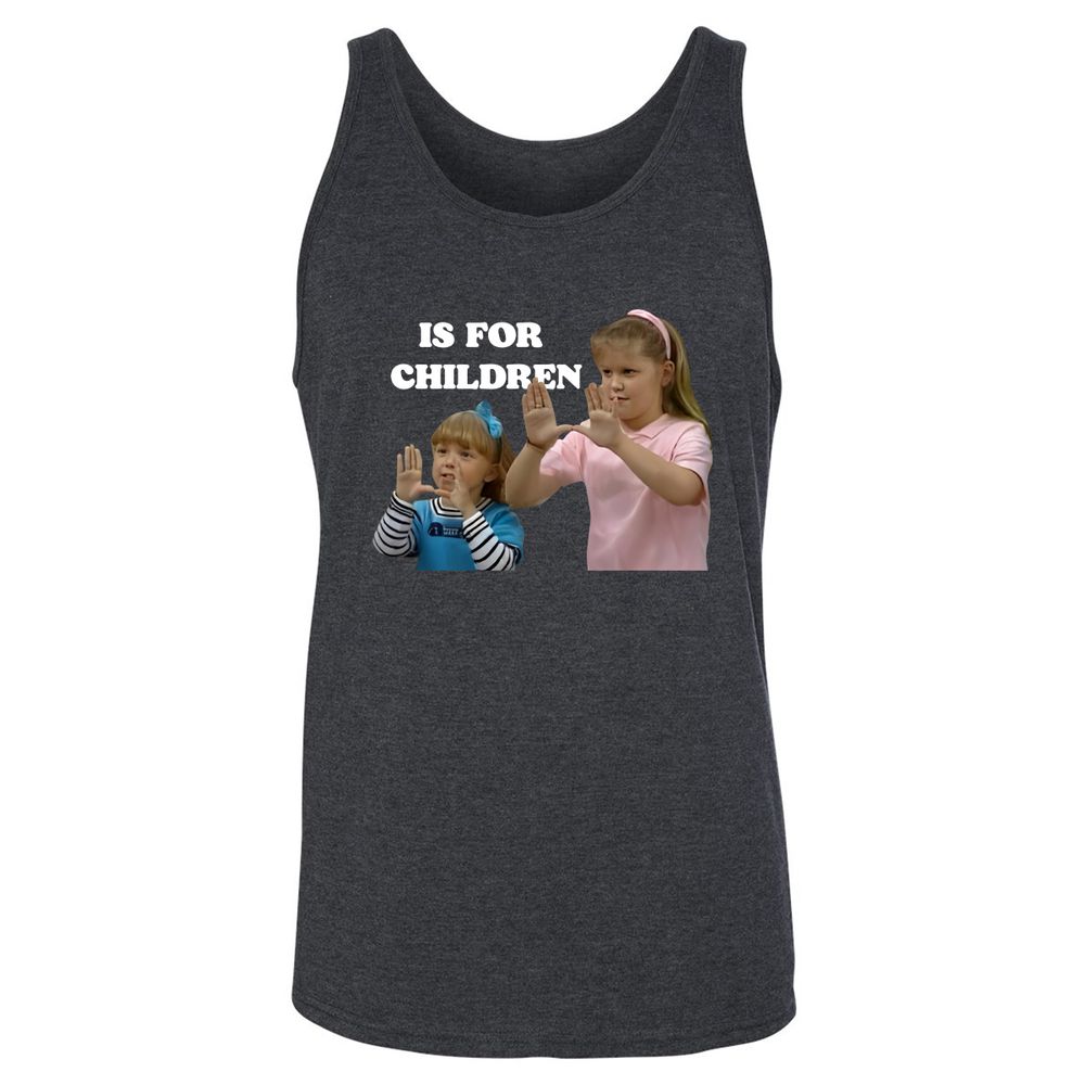 Unisex Jersey Tank - RUL9MVFM - Dark Grey Heather - 6